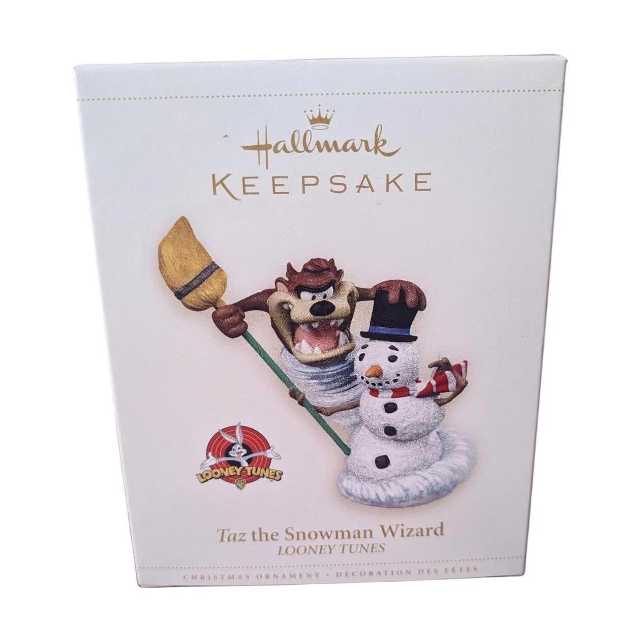 2006 Taz the Snowman Wizard Hallmark Ornament (Looney Tunes) QXI6133 Image2