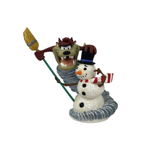 2006 Taz the Snowman Wizard Hallmark Ornament (Looney Tunes) QXI6133
