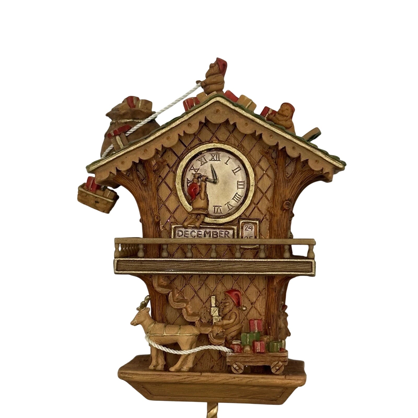 2006 The Workshop Clock Hallmark Ornament (Clock) QXC6006