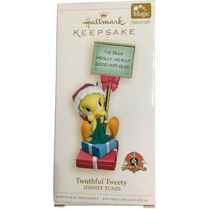 2006 Twuthful Tweety Hallmark Ornament (Looney Tunes) QXI6123