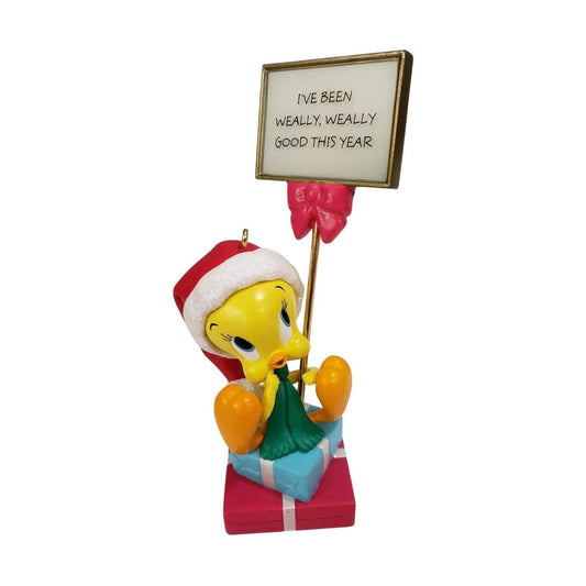 2006 Twuthful Tweety Hallmark Ornament (Looney Tunes) QXI6123 Image1