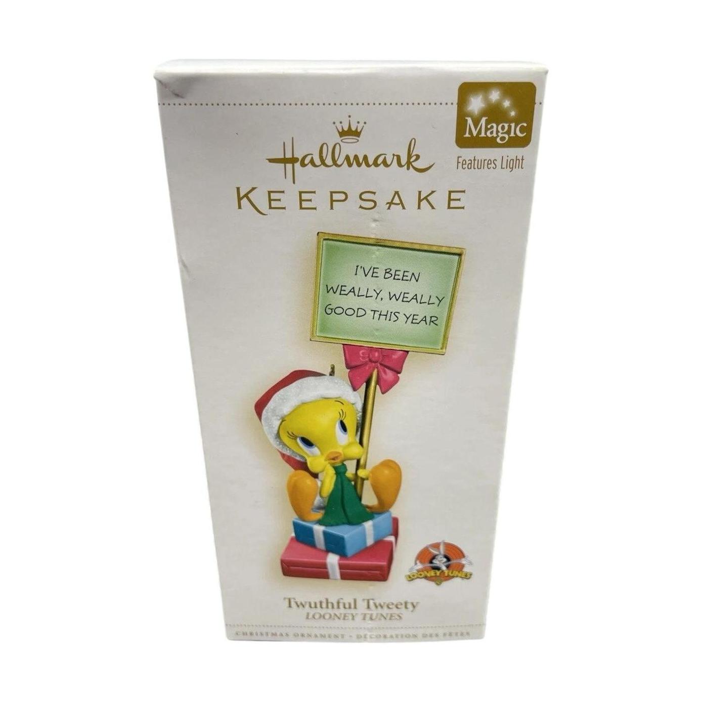 2006 Twuthful Tweety Hallmark Ornament (Looney Tunes) QXI6123 Image2
