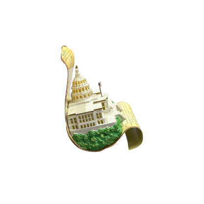 2006 U.S. Capitol and Constitution Carlton Cards Ornaments (Buildings & Houses) CXOR-061P Image3