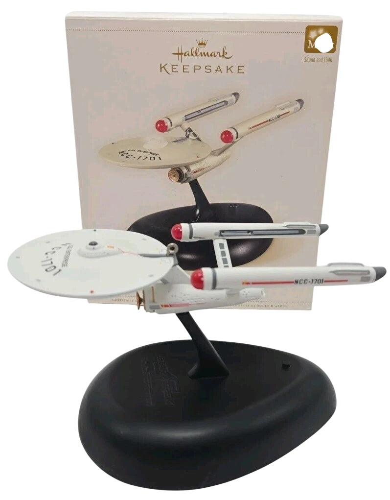 2006 U.S.S Enterprise NCC-1701 Hallmark Ornament (Star Trek) QXI6293