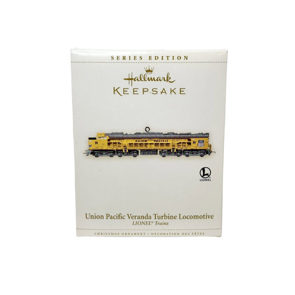2006 Union Pacidic Veranda Turbine Locomotive Hallmark Ornament (Lionel) QX2323