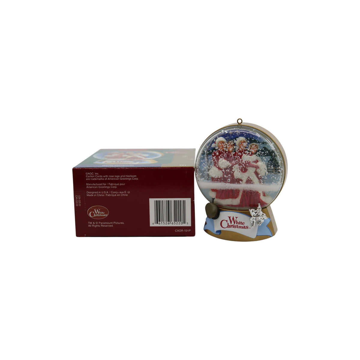 2006 Vintage White Christmas (Christmas Movie) Carlton Cards Heirloom Ornament CXOR-101P Image6