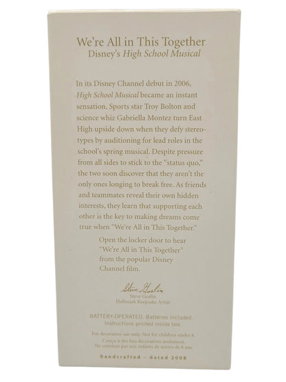 2006 We're All in This Together Hallmark Ornament (High School Musical) QXD2044