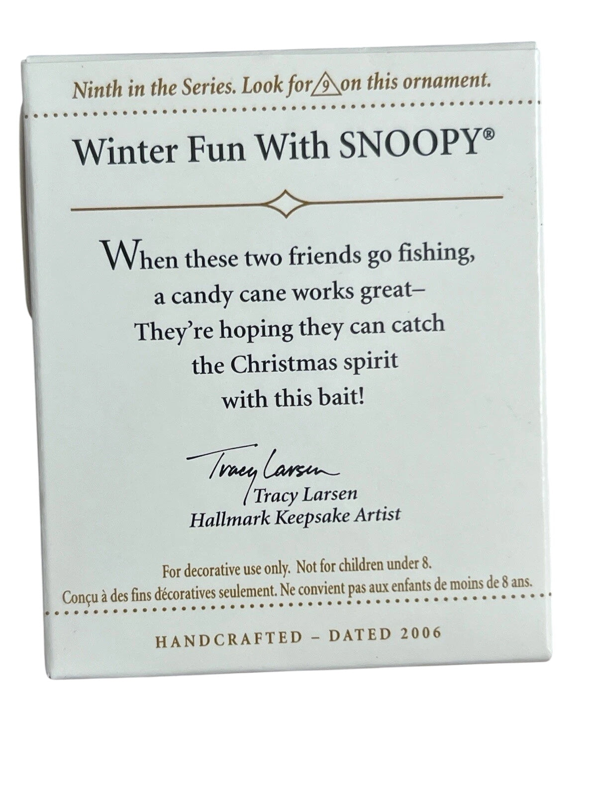 2006 Winter Fun With Snoopy Hallmark Ornament (Winter Fun with Snoopy) QXM2066