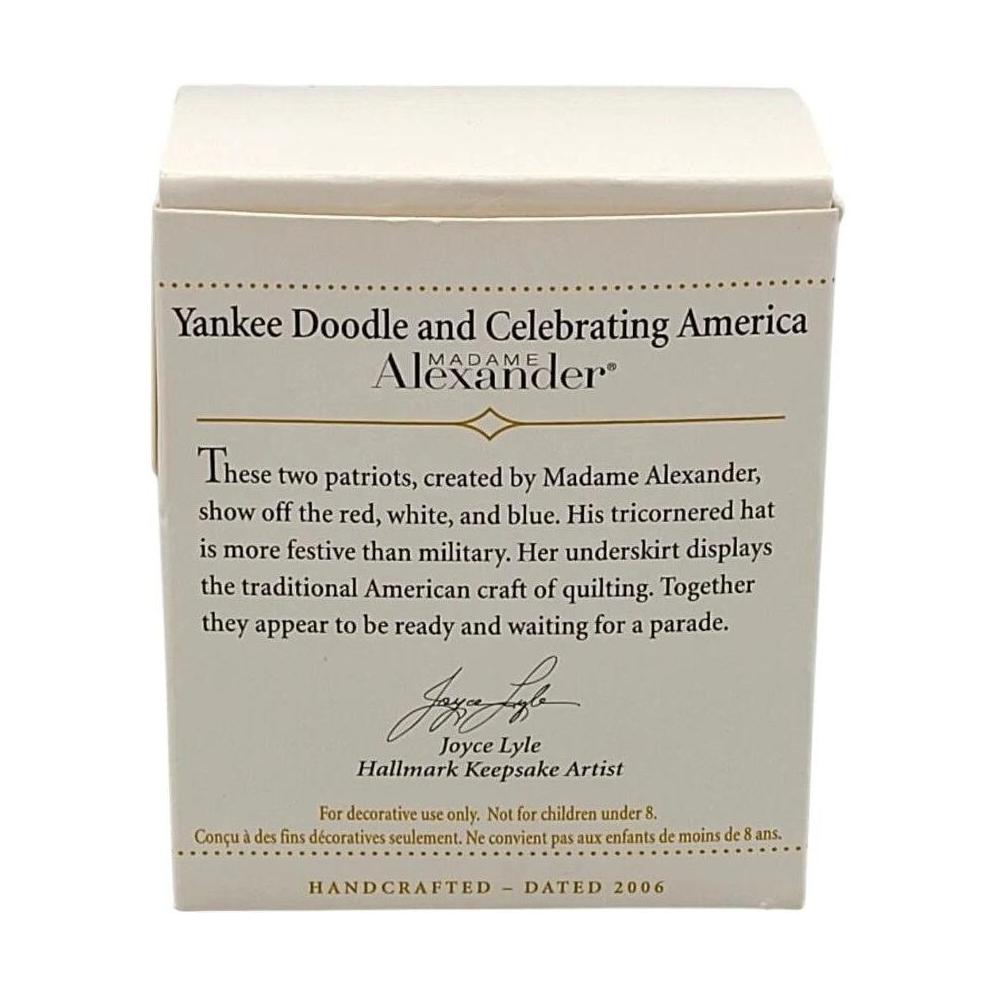 2006 Yankee Doodle and Celebrating America Hallmark Ornament (Madame Alexander) QXM2103 Image7