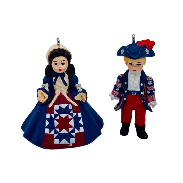 2006 Yankee Doodle and Celebrating America Hallmark Ornament (Madame Alexander) QXM2103