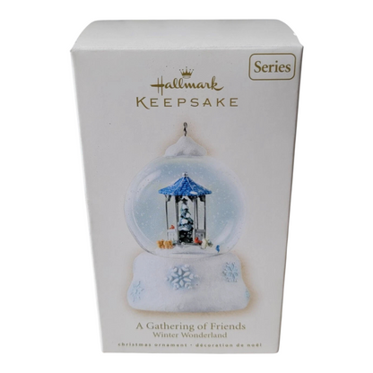 2007 A Gathering of Friends Hallmark Ornament (Winter Wonderland) QX7269