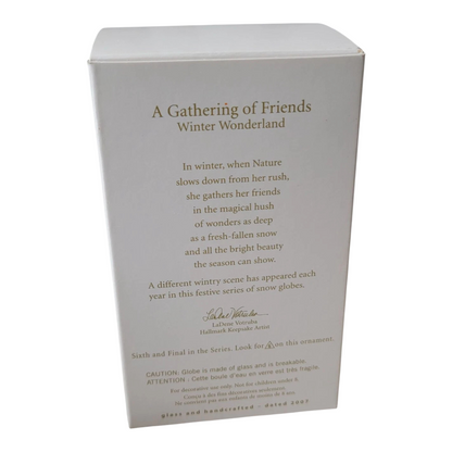 2007 A Gathering of Friends Hallmark Ornament (Winter Wonderland) QX7269