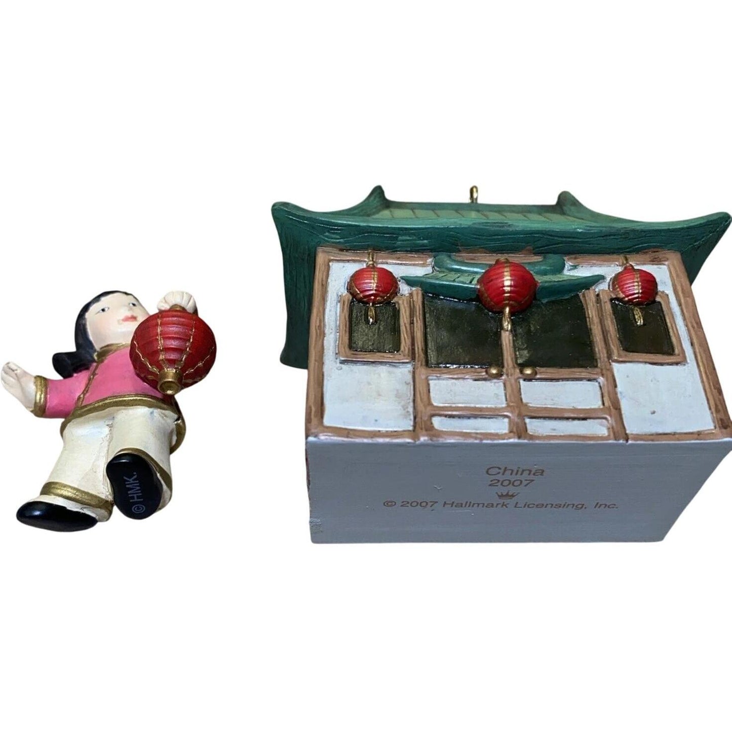 2007 China Hallmark Ornament (Joy to the World) QSR8039