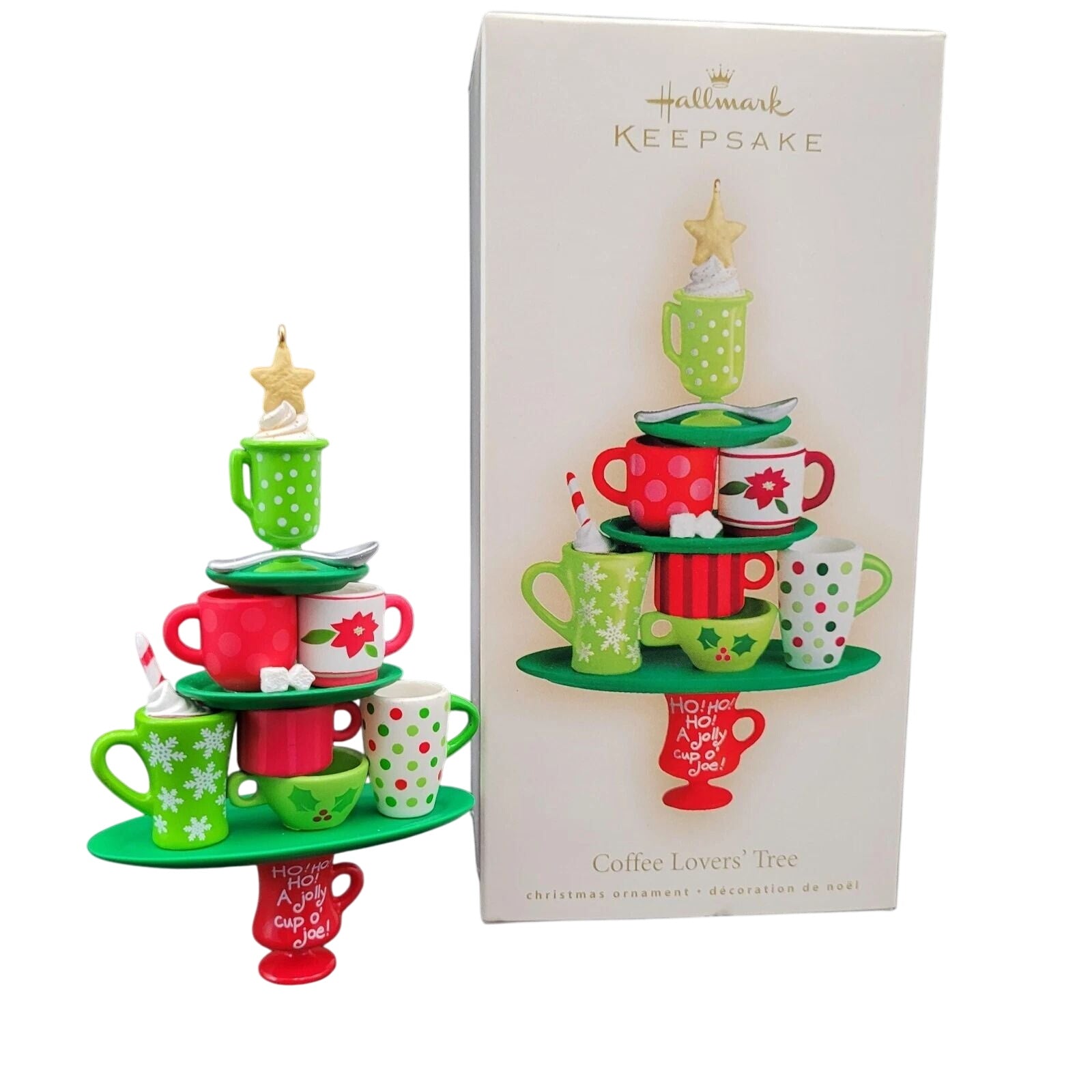 2007 Coffee Lovers' Tree Hallmark Ornament (Drink) QXG2177