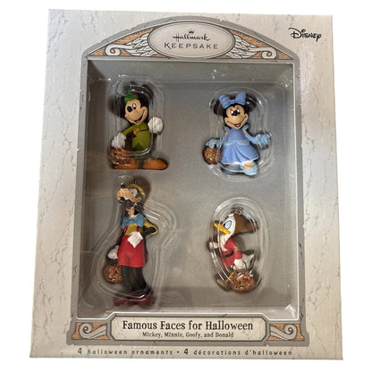 2007 Famous Faces for Halloween Hallmark Ornament (Mickey Mouse & Friends) QFO6377