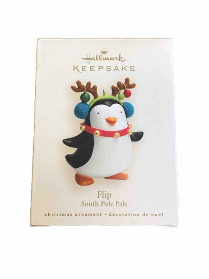 2007 Flip Hallmark Ornament (South Pole Pals) QXT8307