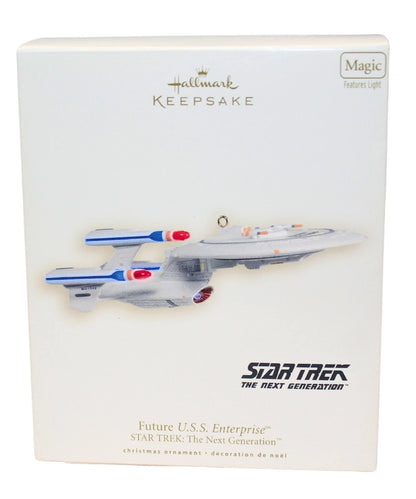 2007 Future U.S.S. Enterprise Hallmark Ornament (Star Trek) QXI4347
