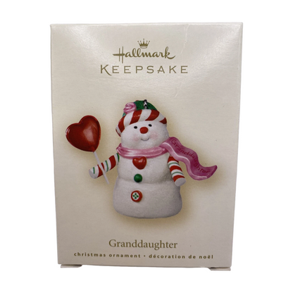 2007 GrandDaughter Hallmark Ornament (GrandDaughter) QXG6189