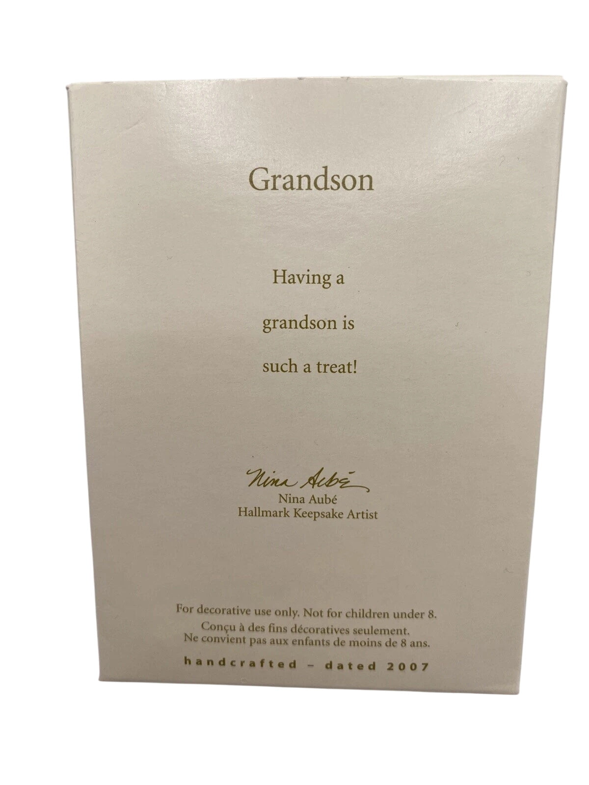 2007 GrandSon Hallmark Ornament (GrandSon) QXG6197