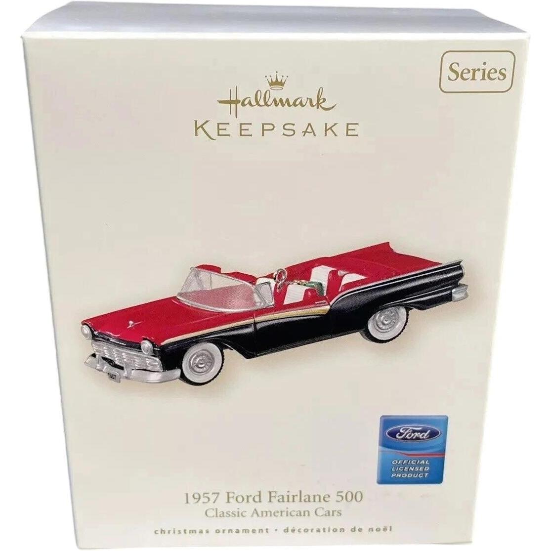 2007 Hallmark Ornament (1957) Ford Fairlane 500 Hallmark Ornament (Classic American Cars) QX2367