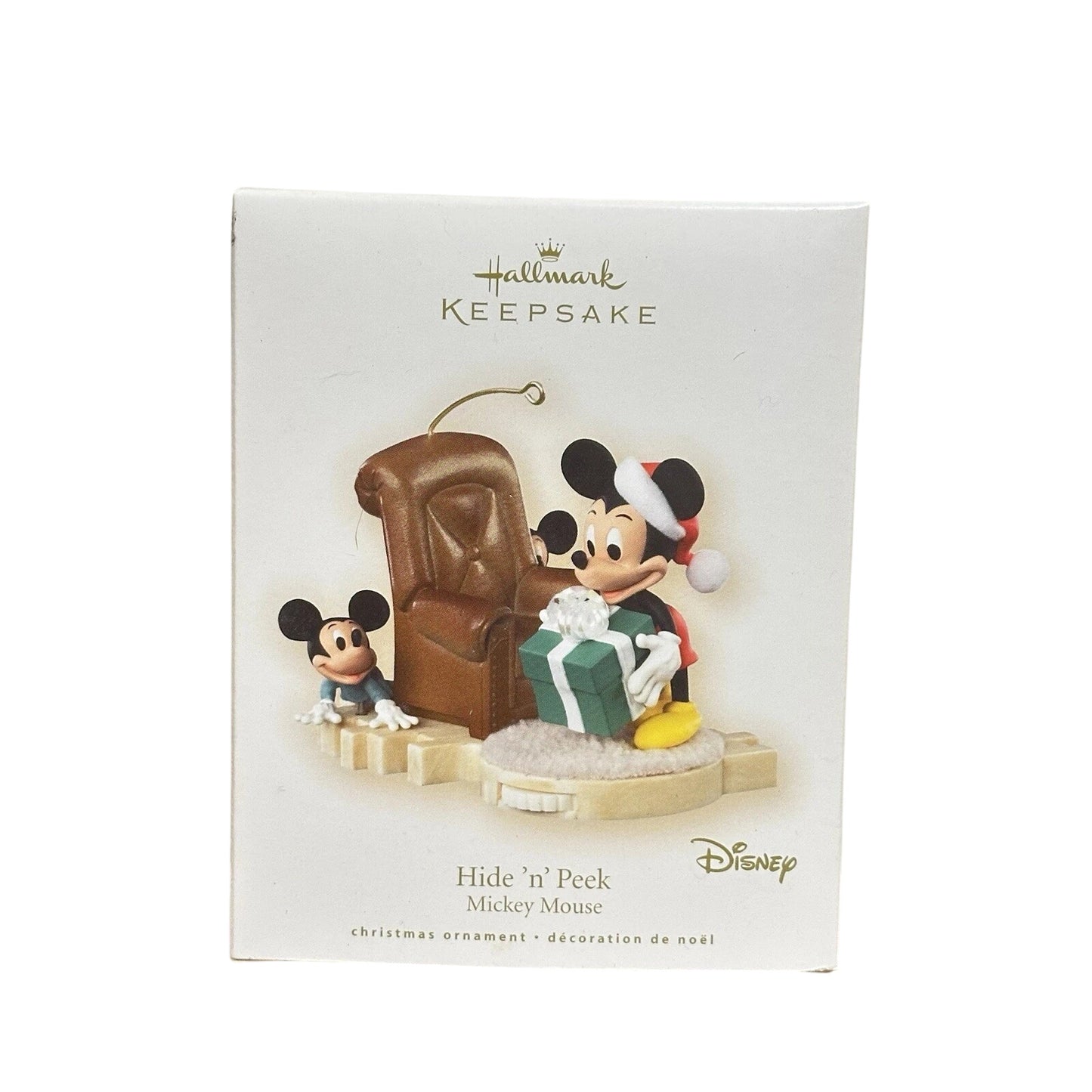 2007 Hide 'n' Peek Hallmark Ornament (Mickey Mouse & Friends) QXD4209