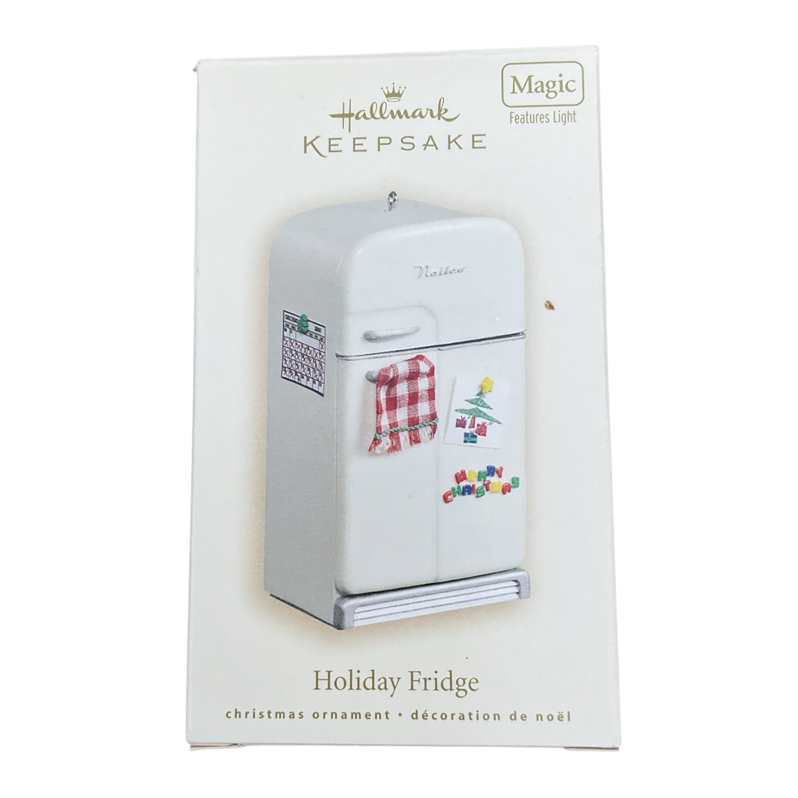 2007 Holiday Fridge Hallmark Ornament (Kitchen) QXG7549