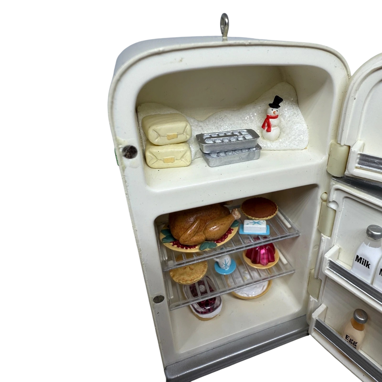 2007 Holiday Fridge Hallmark Ornament (Kitchen) QXG7549