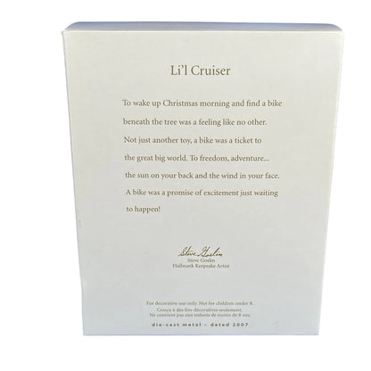 2007 Li'l Cruiser Hallmark Ornament (Bicycle) QXG7247