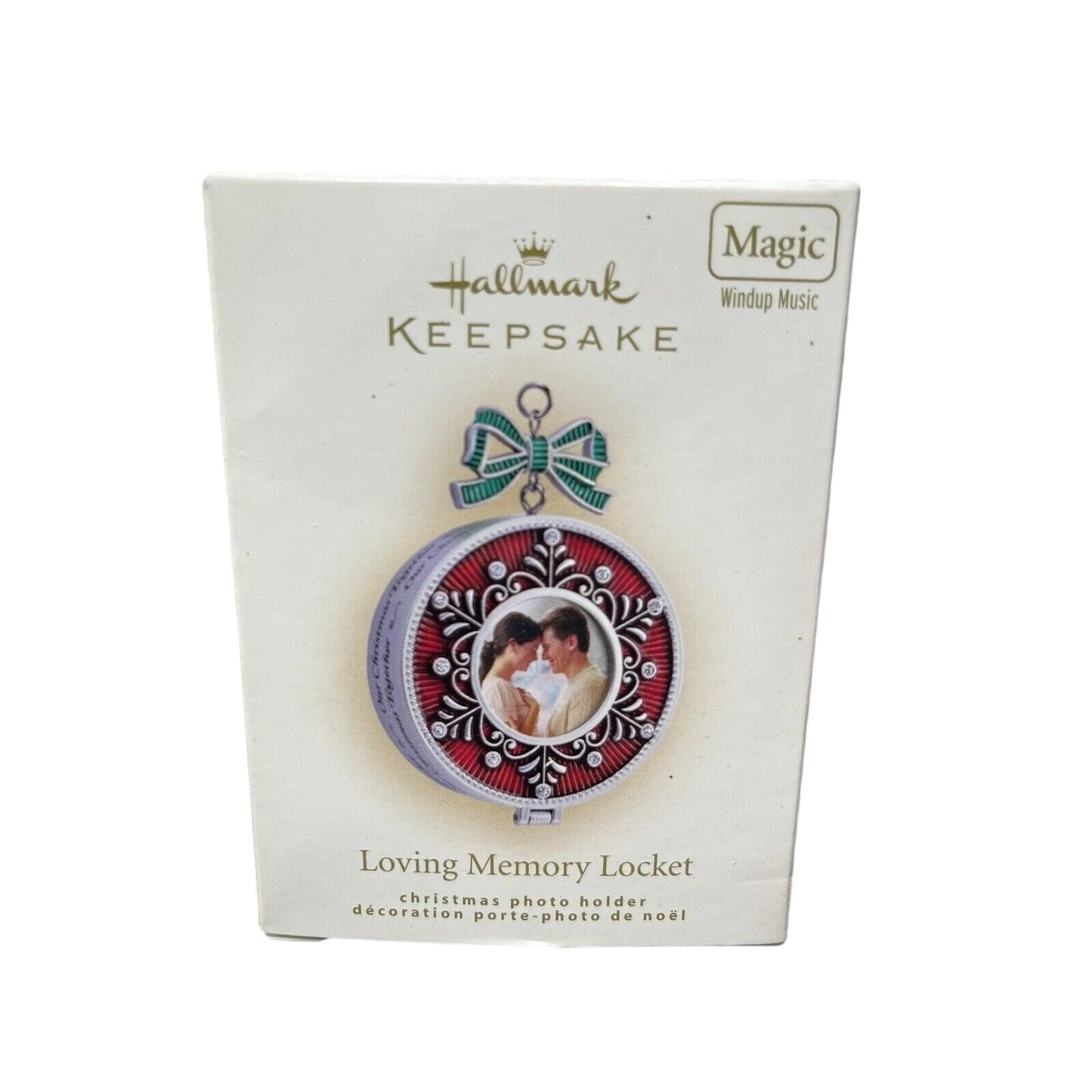 2007 Loving Memory Locket Hallmark Ornament (Photo Holder) QXG6147