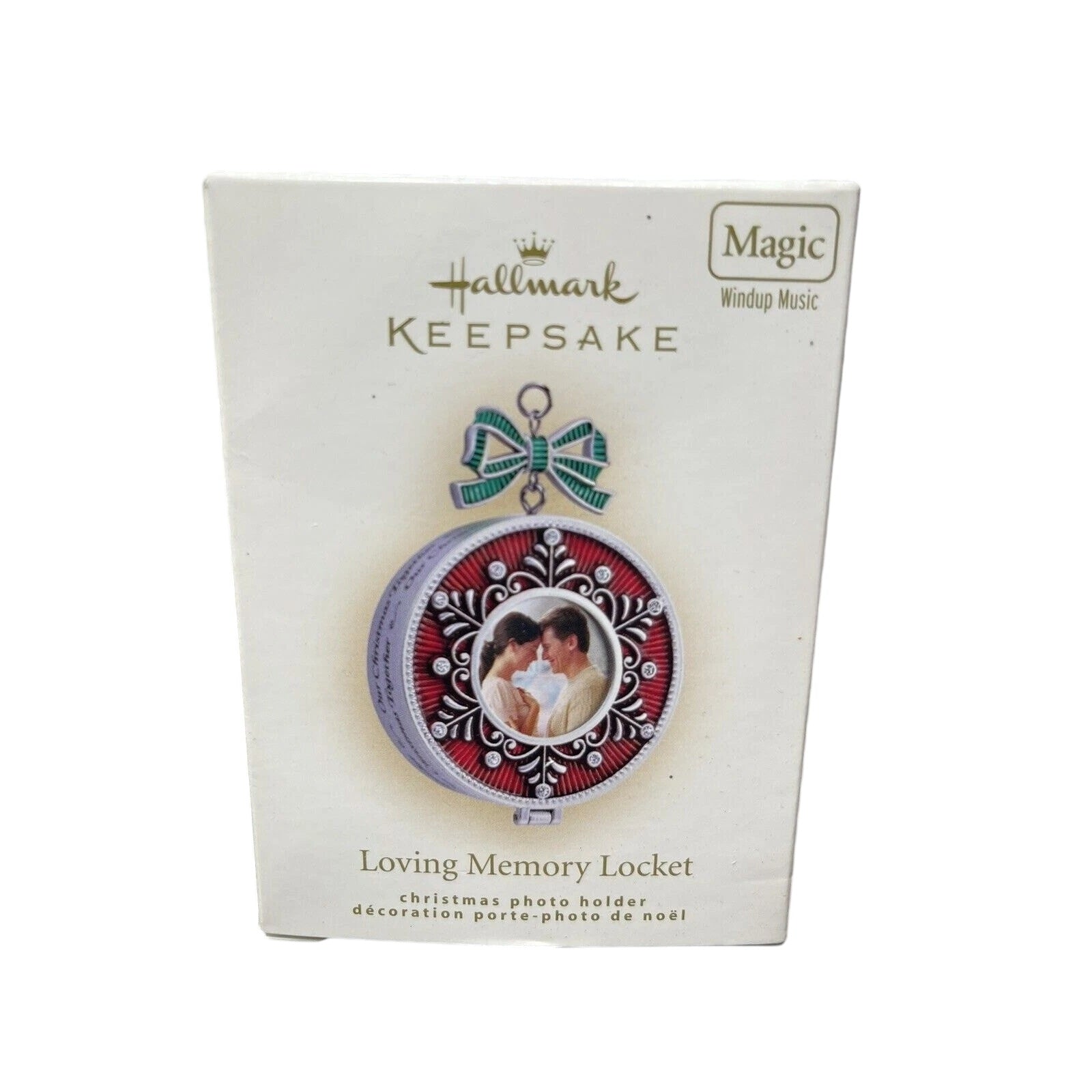 2007 Loving Memory Locket Hallmark Ornament (Photo Holder) QXG6147