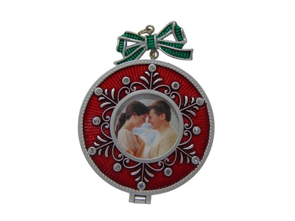 2007 Loving Memory Locket Hallmark Ornament (Photo Holder) QXG6147