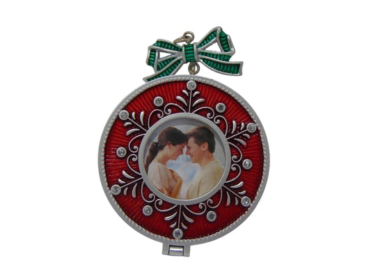 2007 Loving Memory Locket Hallmark Ornament (Photo Holder) QXG6147