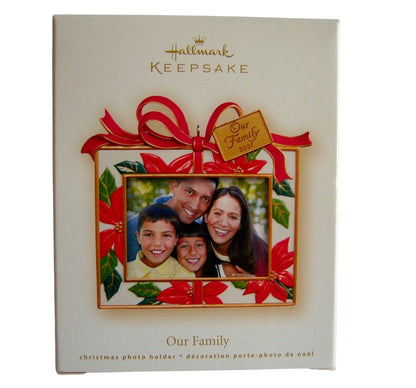 2007 Our Family Hallmark Ornament (Photo Holder) QXG6399