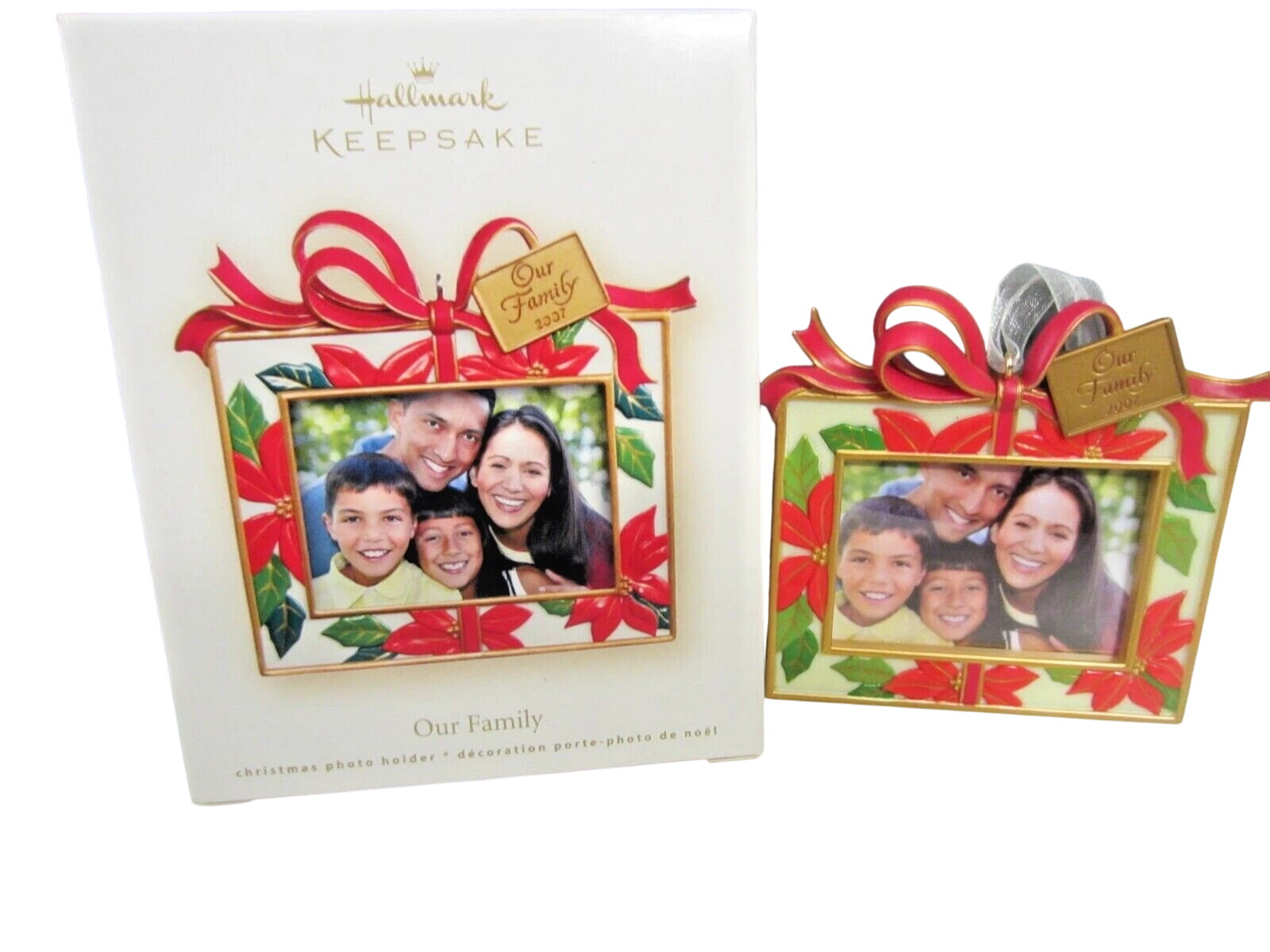 2007 Our Family Hallmark Ornament (Photo Holder) QXG6399