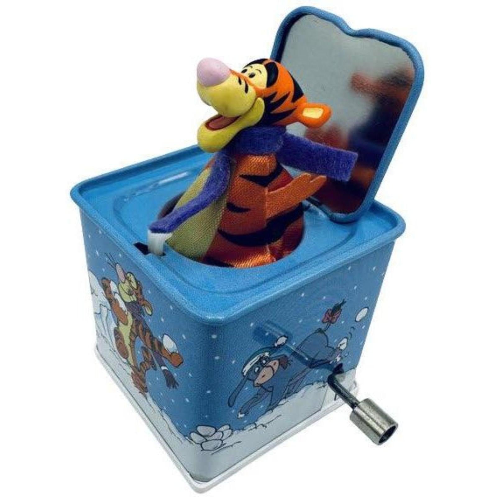 2007 Pop! Goes the Tigger Hallmark Ornament (Jack-in-the-Box Memories) QX4237