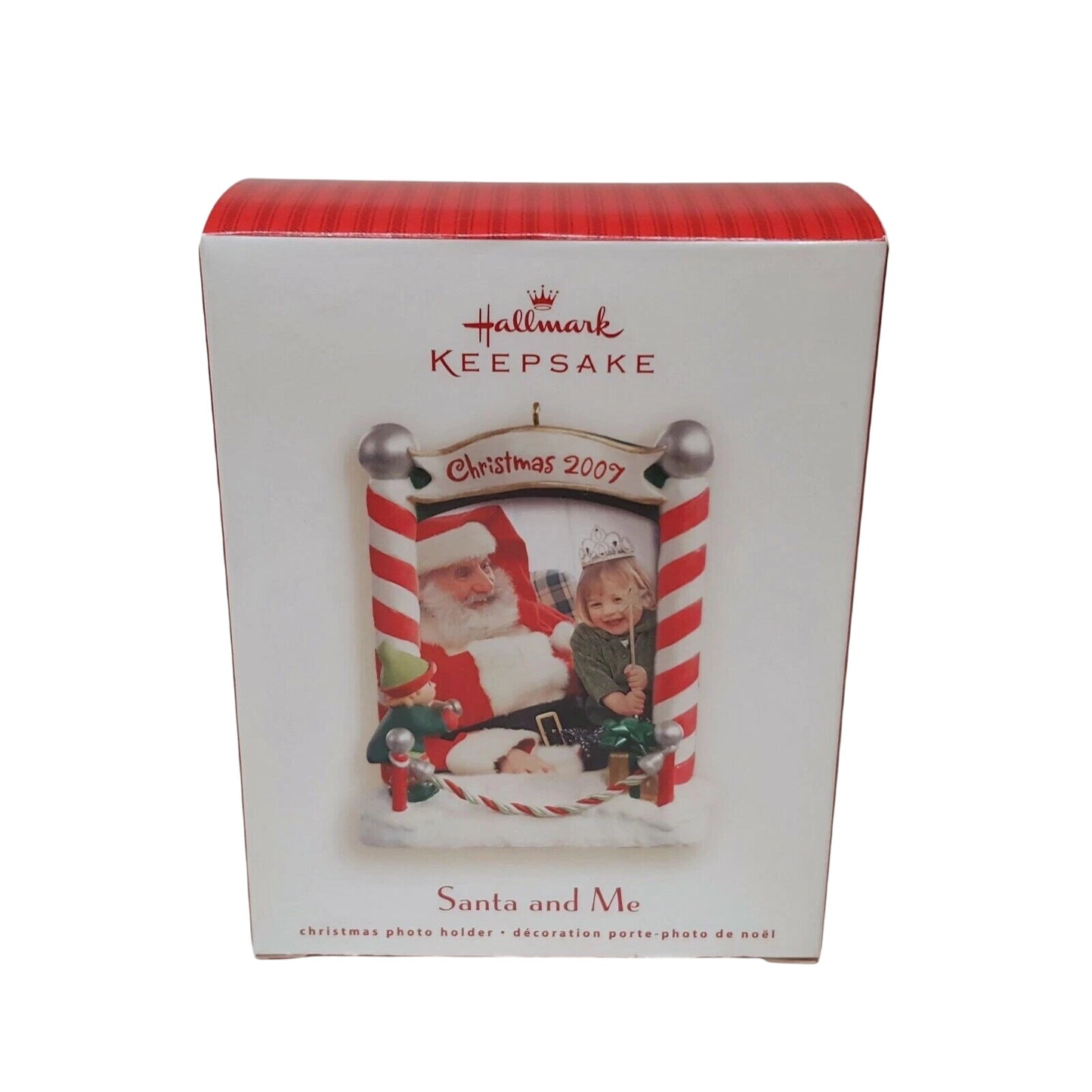 2007 Santa and Me Hallmark Ornament (Photo Holder) QHF3079
