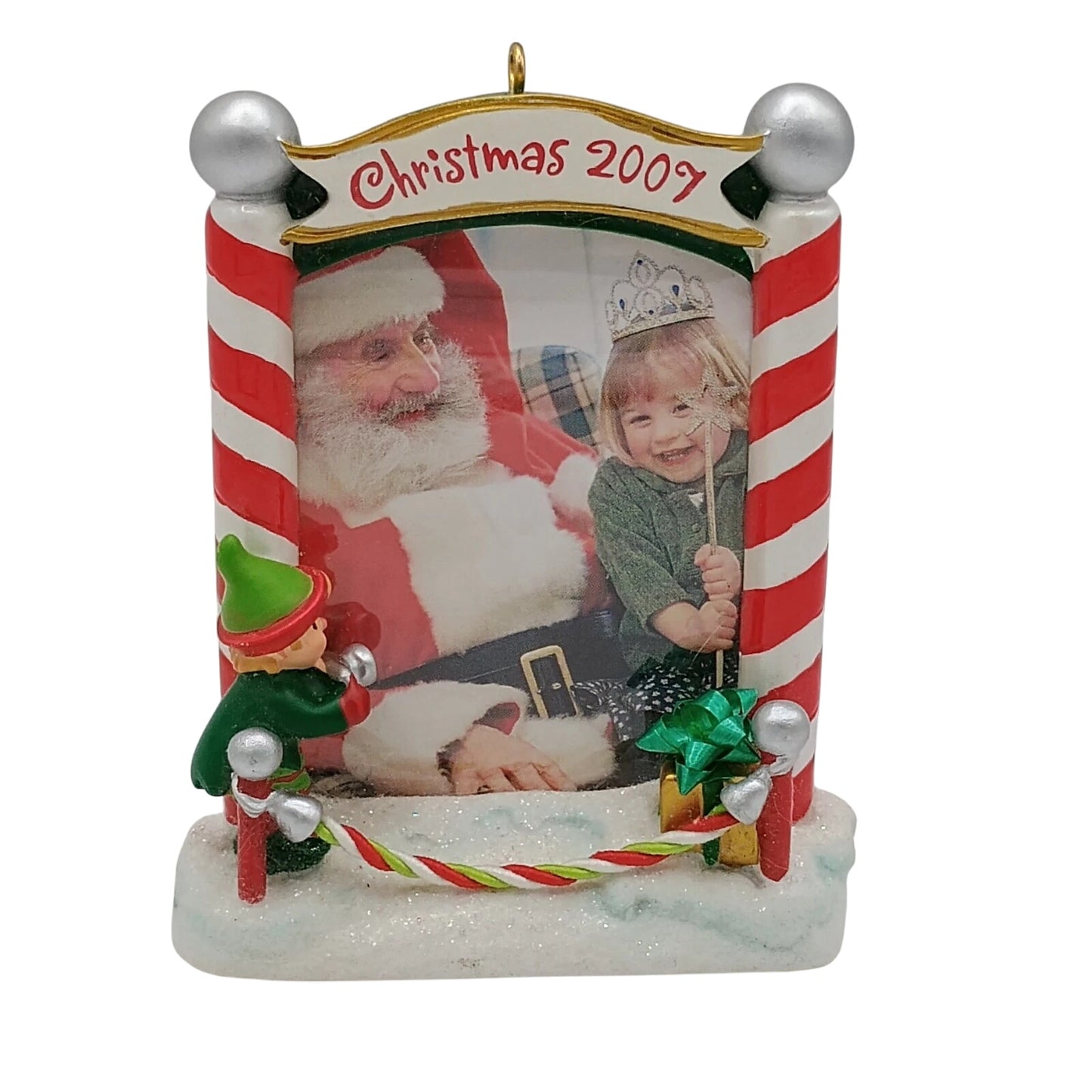 2007 Santa and Me Hallmark Ornament (Photo Holder) QHF3079