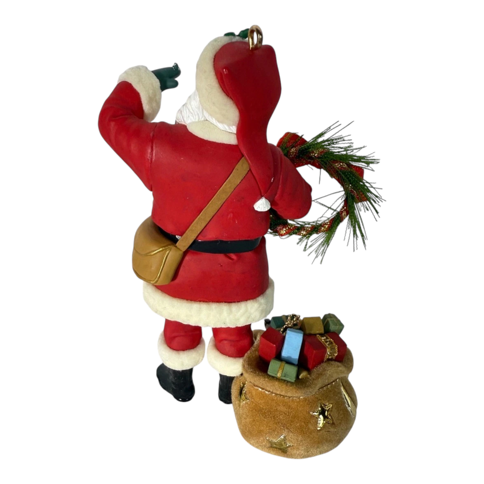 2007 Santa's Visit Hallmark Ornament (Santa Claus) QXC7002