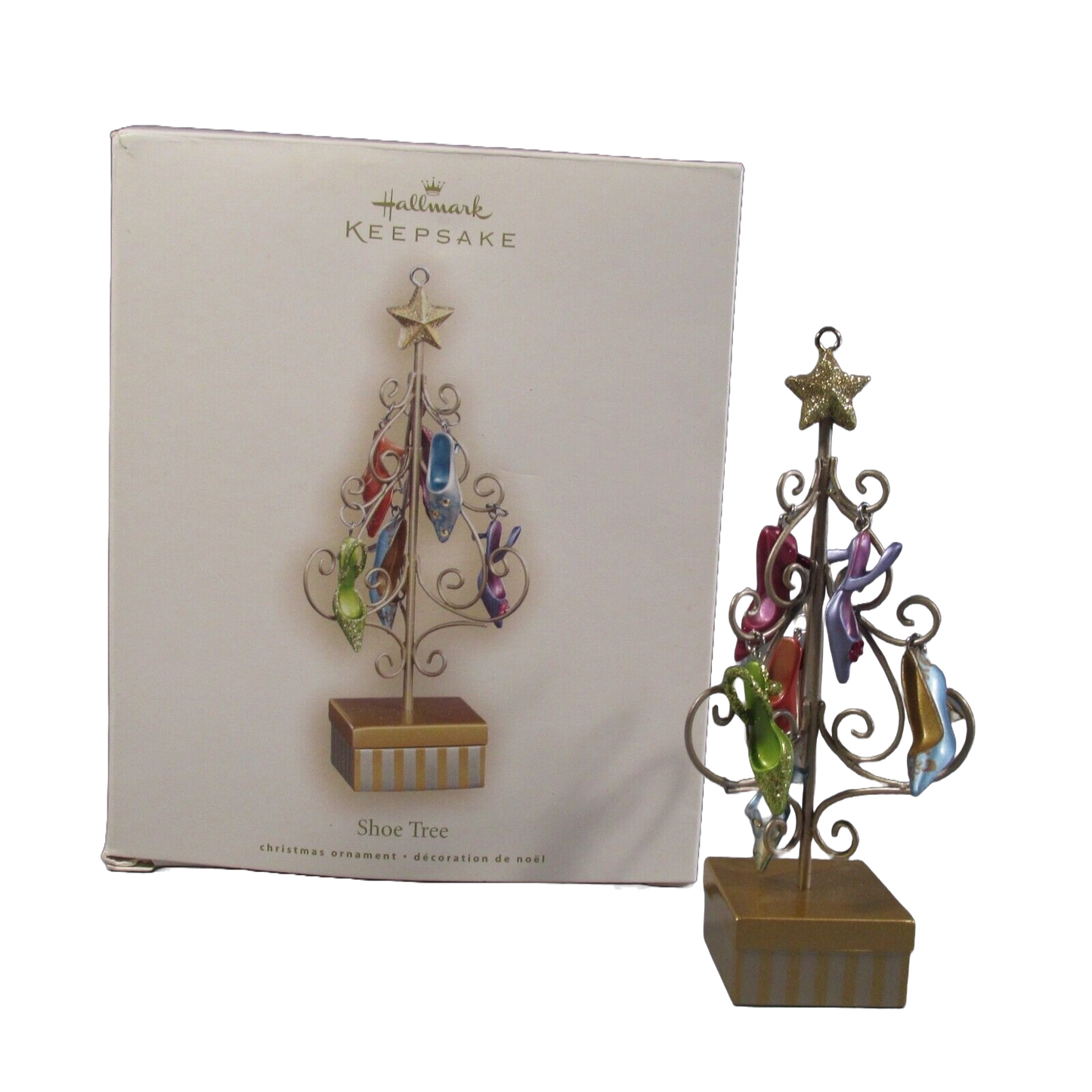 2007 Shoe Tree Hallmark Ornament (Shoe) QXG2179
