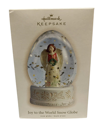 2007 Snow Globe Hallmark Ornament (Joy to the World) QSR8099
