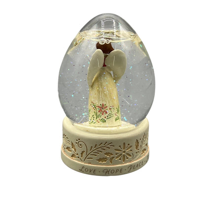 2007 Snow Globe Hallmark Ornament (Joy to the World) QSR8099