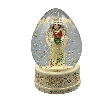 2007 Snow Globe Hallmark Ornament (Joy to the World) QSR8099