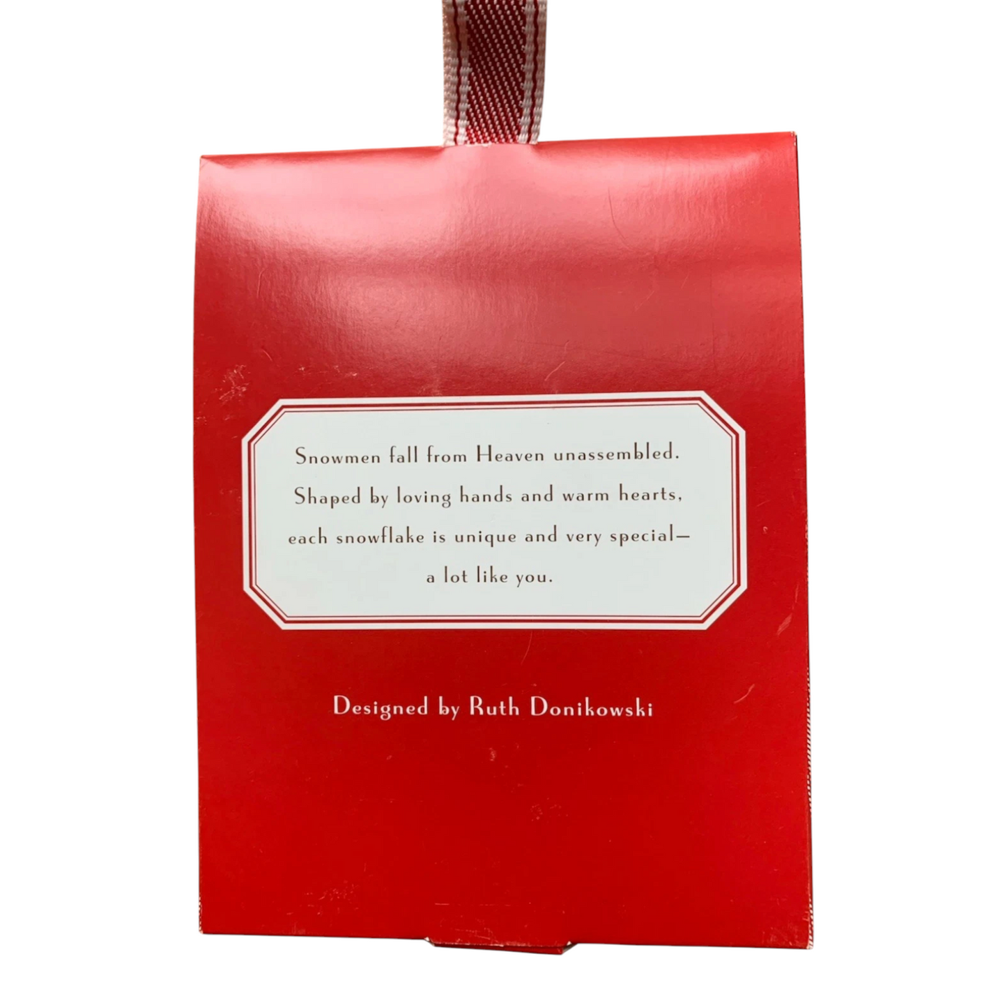 2007 Snowman Snowflake 1XRC4585