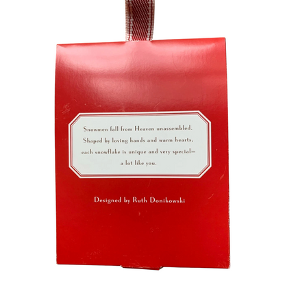 2007 Snowman Snowflake 1XRC4585