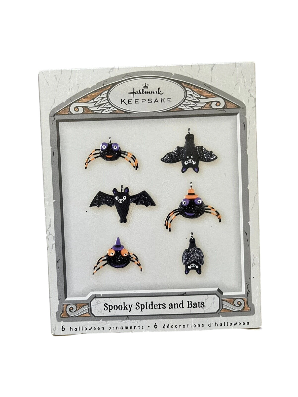 2007 Spooky Spiders and Bats Hallmark Ornament (Halloween) QFO6369