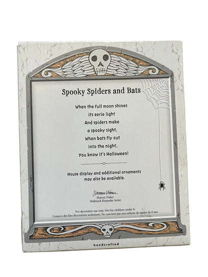 2007 Spooky Spiders and Bats Hallmark Ornament (Halloween) QFO6369