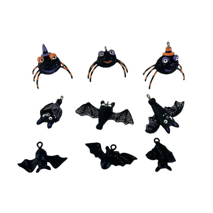 2007 Spooky Spiders and Bats Hallmark Ornament (Halloween) QFO6369
