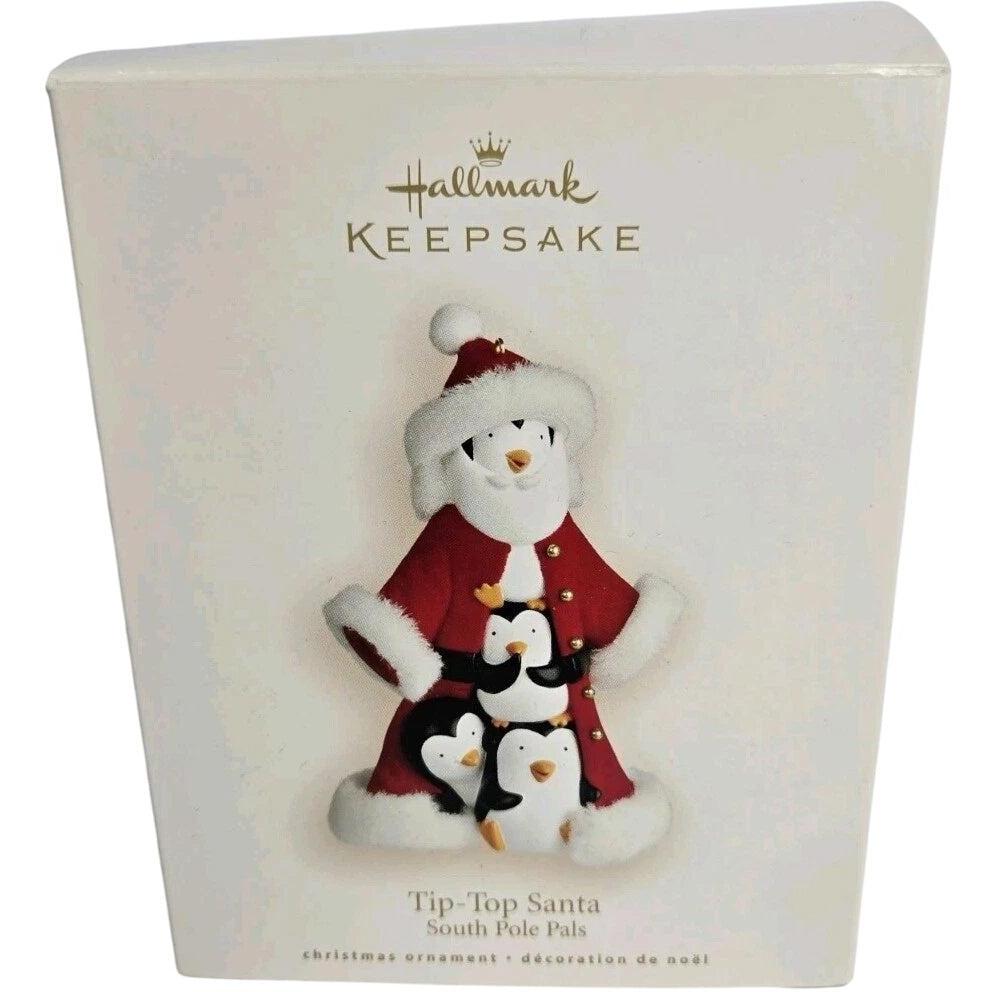 2007 TIp-Top Santa Hallmark Ornament (South Pole Pals) QXT8327