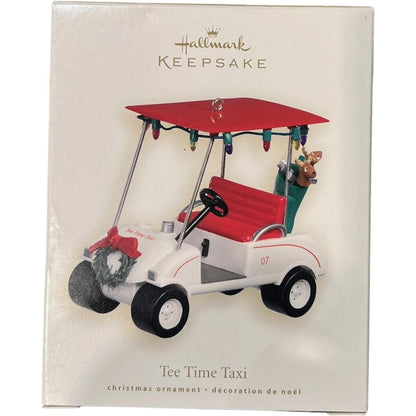 2007 Tee Time Taxi Hallmark Ornament (Golf) QXG2087