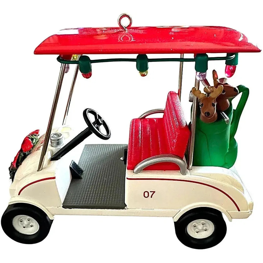 2007 Tee Time Taxi Hallmark Ornament (Golf) QXG2087